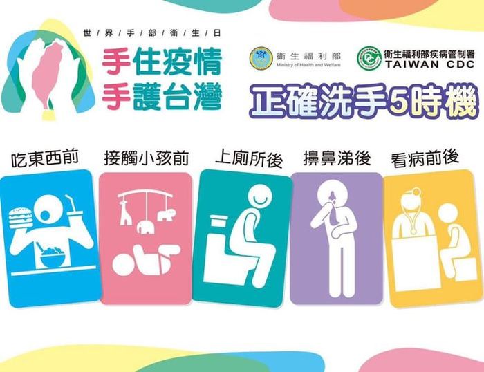 👋住疫情，👋護台灣，靠你我共同努力 小編再次提醒大家「口罩😷戴好戴🈵️」、「👋務必洗好洗淨」喲！圖片