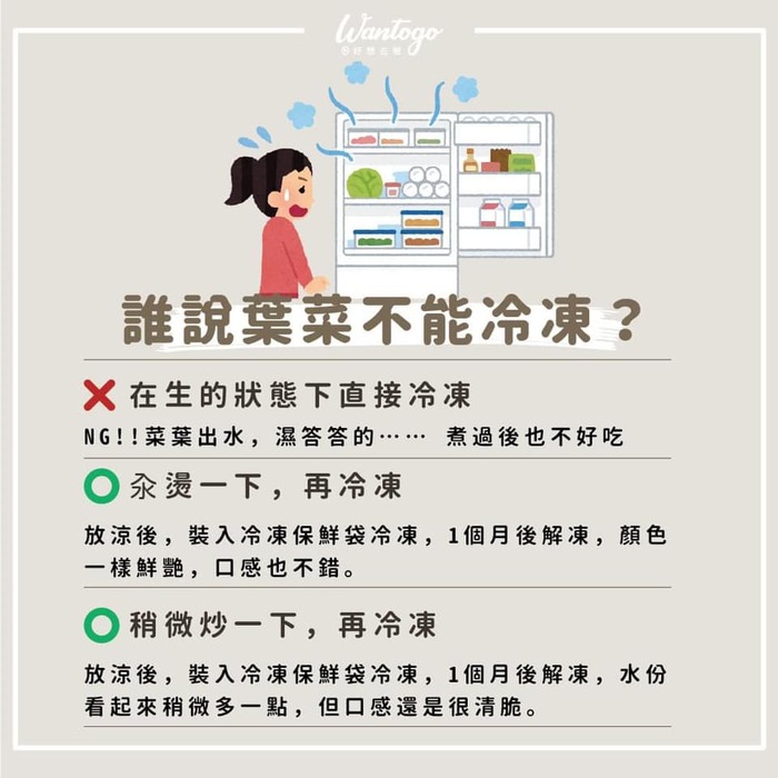 防疫期間減少外出次數 難免儘量一次買足食物備用 以減少外出購物風險~ 買完後該如何處理🥦🍞🍗才能有效保存呢？ 小編分享如何保存食物秒招給您參閱！ #好食課圖片